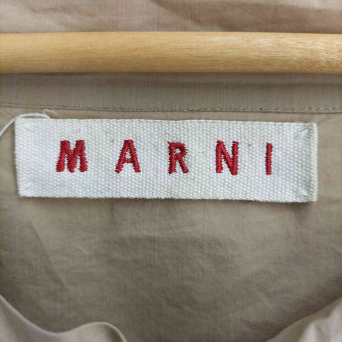マルニ MARNI イタリア製 ドレープ 七分袖 ブラウス レディース EUR:40